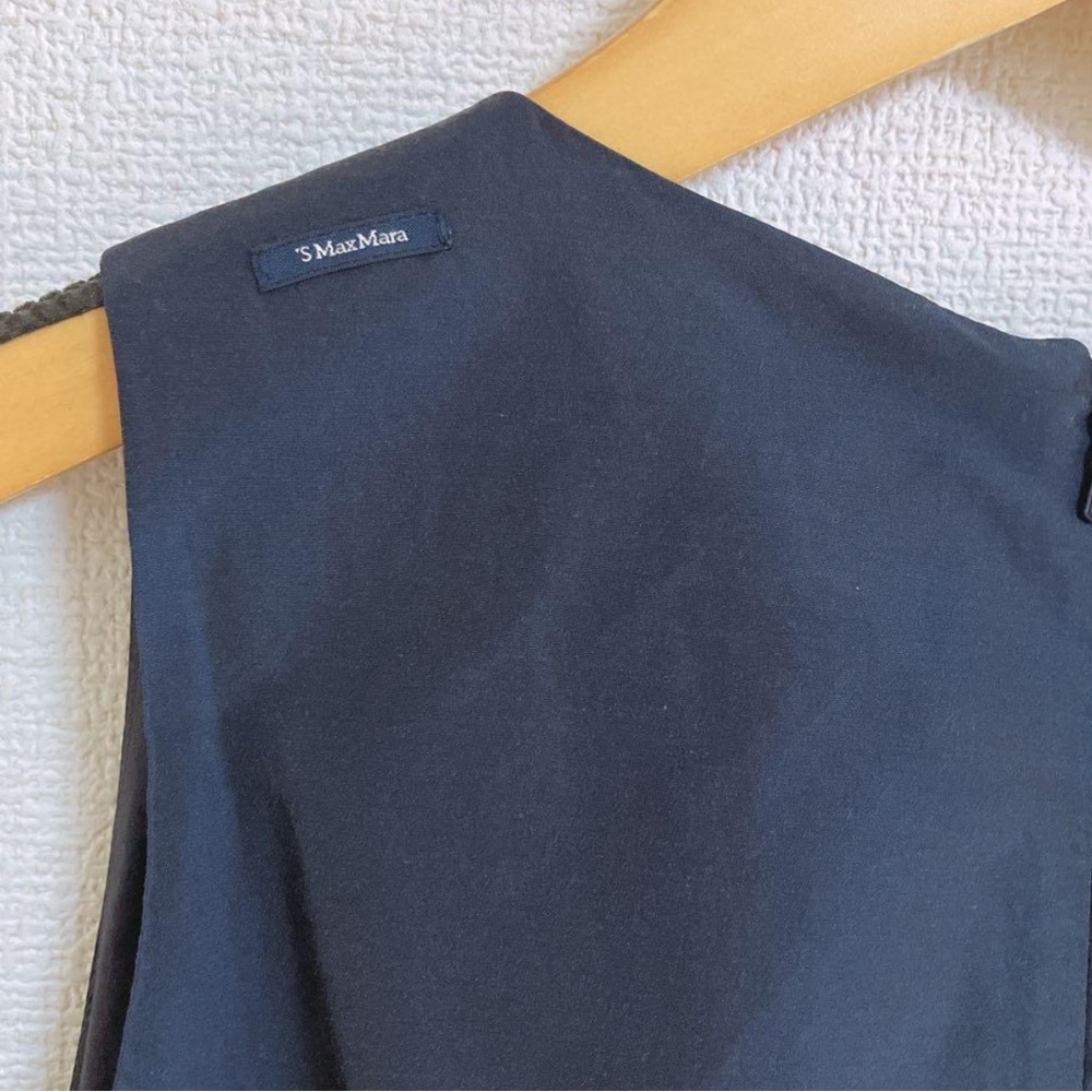 MaxMara Navy Midi Dress - Picture 12 of 15